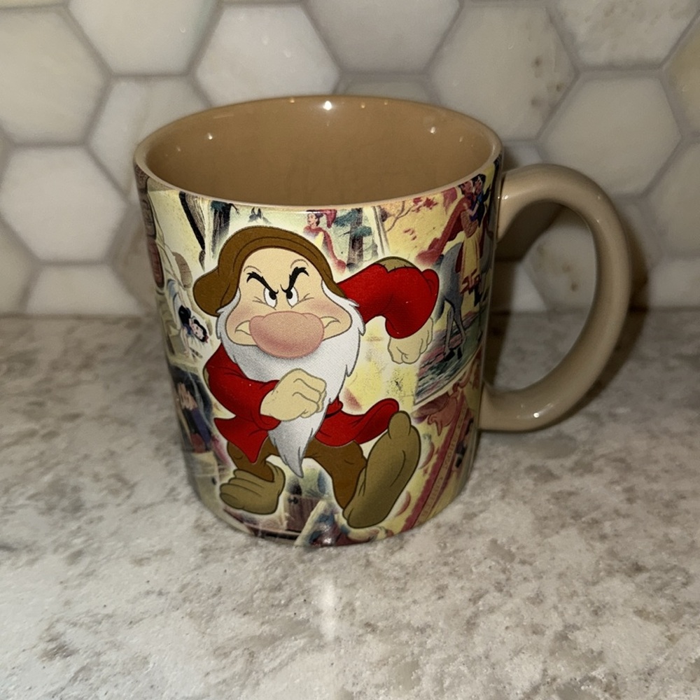 Disney Store Grumpy Mug, Authentic 16 oz
No chips, excellent condition.